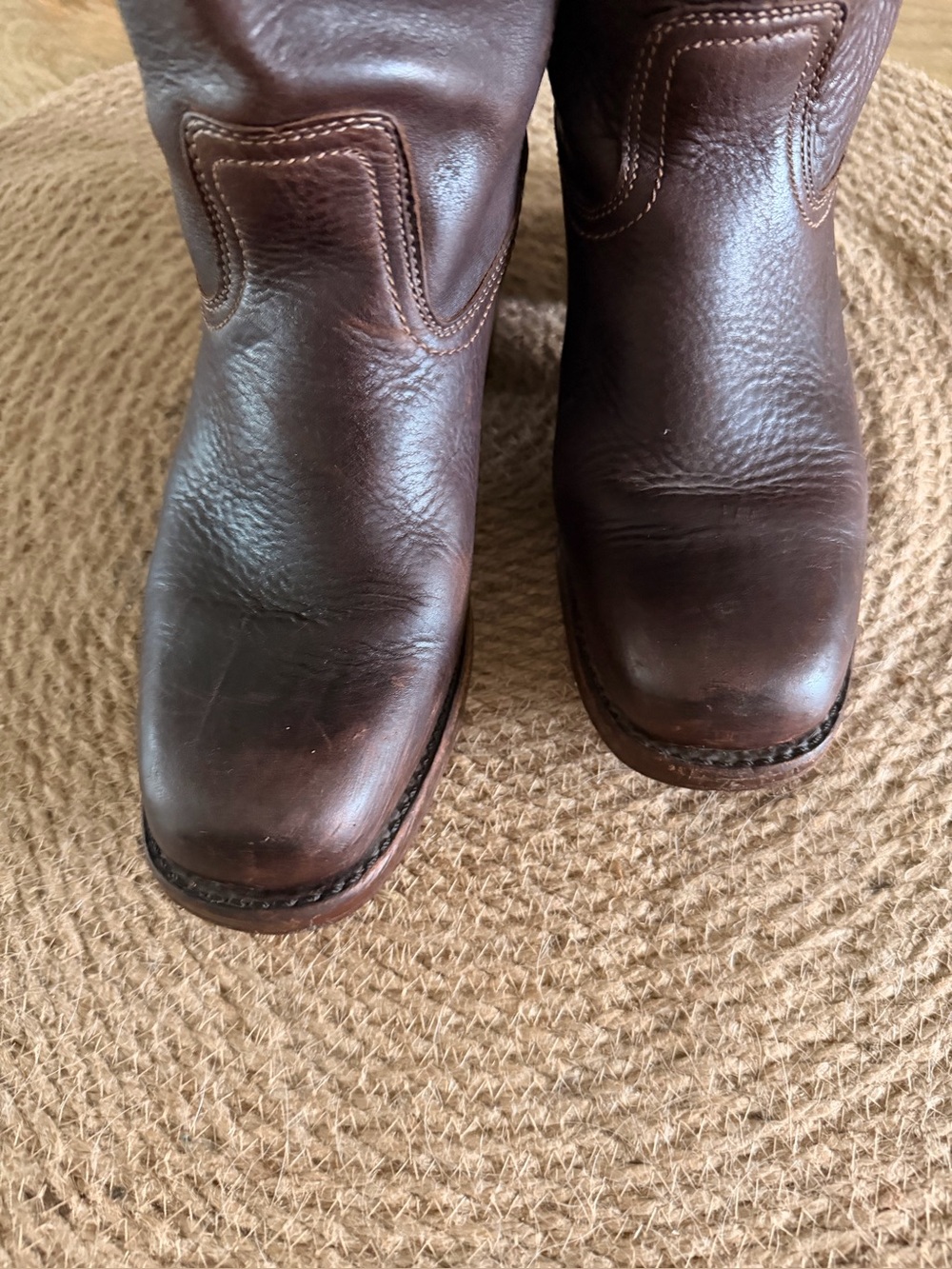 Vintage Frye Campus Deep Brown Leather - Picture 3 of 9